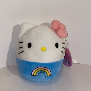 Squishmallows rainbow hello kitty:)